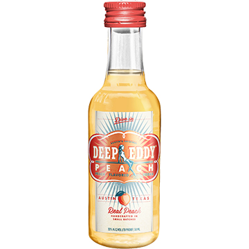 Austin's original Deep Eddy Vodka red plaid 8 oz. thermos bottle