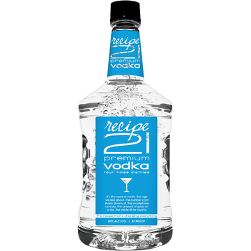 Recipe 21 Premium Vodka