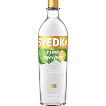Svedka Pure Infusions Ginger Lime