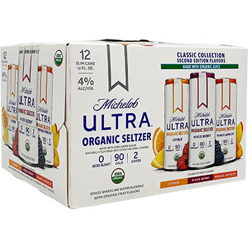 Michelob Ultra Organic Seltzer Second Edition Variety Pack