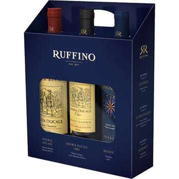 Ruffino Wine Holiday Gift Set of Italian Red Wines