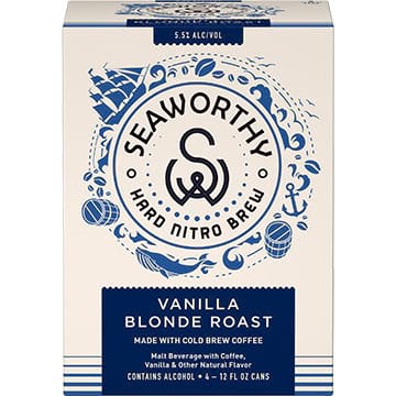 Seaworthy Vanilla Blonde Roast Hard Nitro Cold Brew