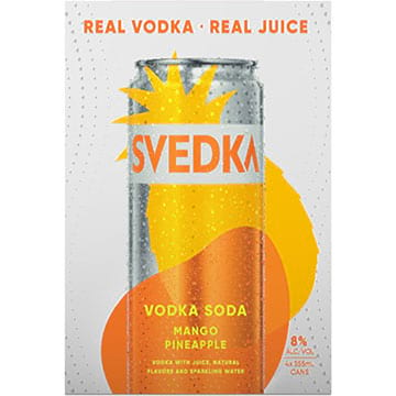 Svedka Mango Pineapple Vodka Soda