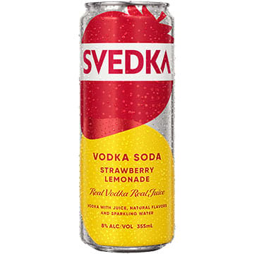 Svedka Strawberry Lemonade Vodka Soda