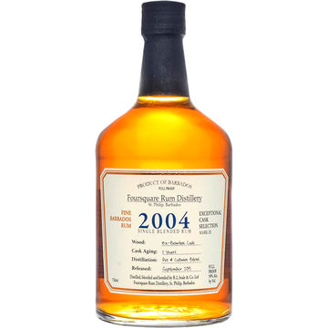 Foursquare 11 Year Old 2004 Cask Strength Rum