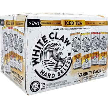 White Claw Hard Seltzer Iced Tea Variety Pack