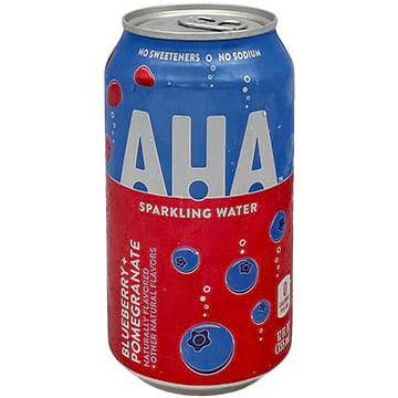 AHA Blueberry + Pomegranate Sparkling Water