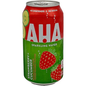 AHA Strawberry + Cucumber Sparkling Water