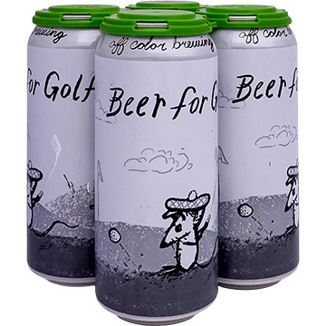 Off Color Beer for Golf