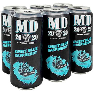 MD 20/20 Spiked Punch Sweet Blue Raspberry
