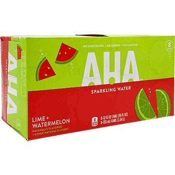 AHA Lime + Watermelon Sparkling Water