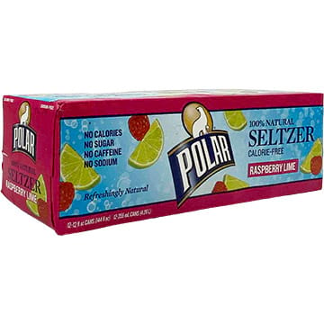 Polar Seltzer Raspberry Lime