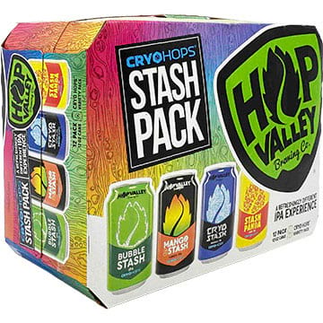 Hop Valley Cryo Hops Stash IPA Variety Pack