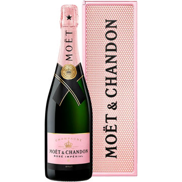 Moet & Chandon Imperial Rose with Metal Gift Box