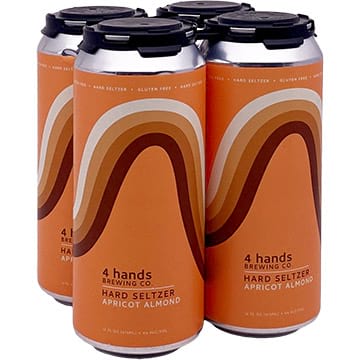 4 Hands Apricot Almond Hard Seltzer