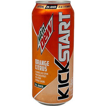 Mountain Dew Kickstart Orange Citrus | GotoLiquorStore