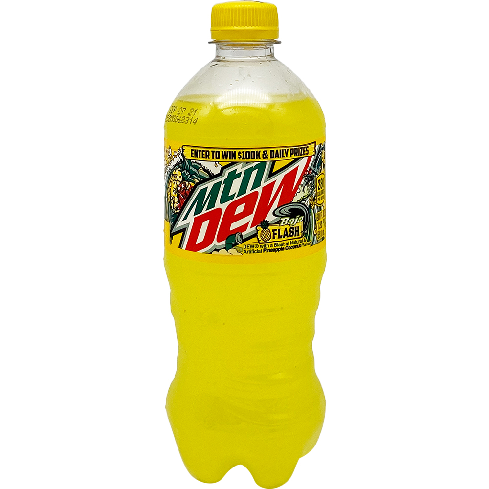 Mountain Dew Baja Blast Bottle