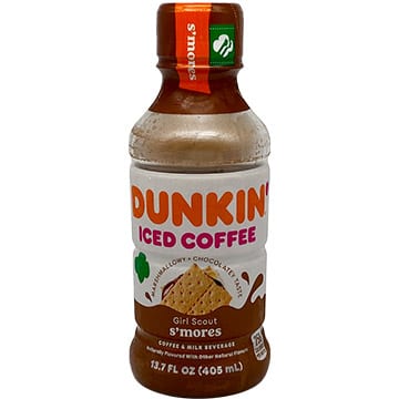 Dunkin' Girl Scout S'mores Iced Coffee