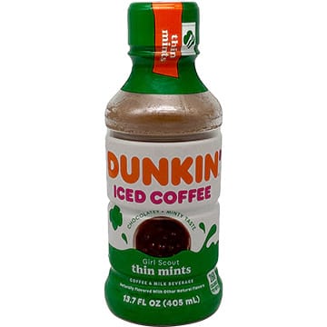 Dunkin' Girl Scout Thin Mints Iced Coffee