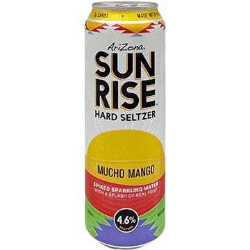 AriZona Sunrise Hard Seltzer Mucho Mango