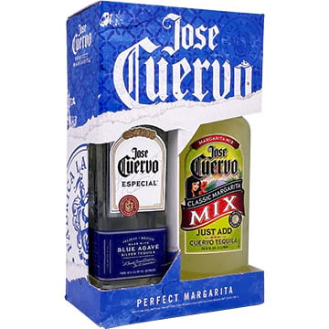 Jose Cuervo Especial Silver Tequila with Margarita Mix Pack