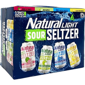 Natural Light Sour Seltzer Variety Pack