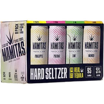 Mamitas Tequila & Soda Hard Seltzer Variety Pack