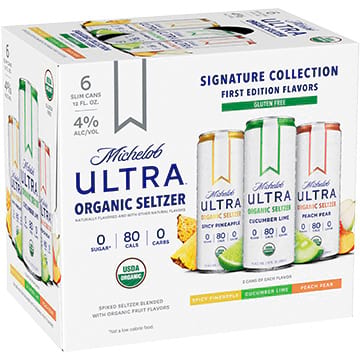 Michelob Ultra Organic Seltzer First Edition Variety Pack