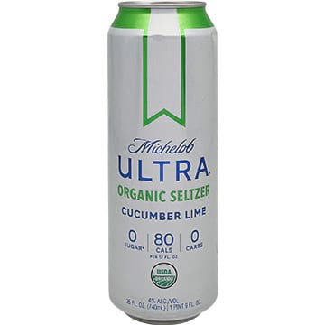 Michelob Ultra Organic Seltzer Cucumber Lime