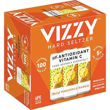 Vizzy Pineapple Mango Hard Seltzer