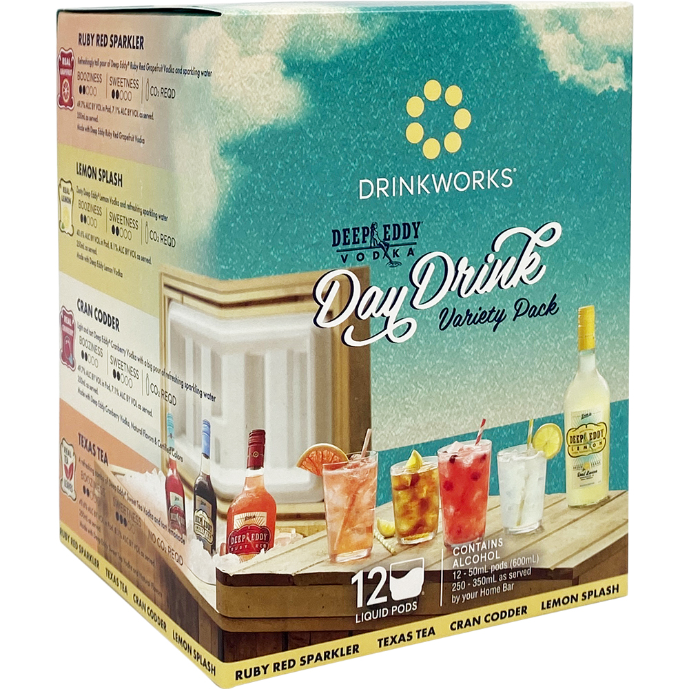 Drinkworks Deep Eddy Vodka Day Drink Variety Pack Gotoliquorstore 7197