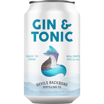 Devils Backbone Gin & Tonic
