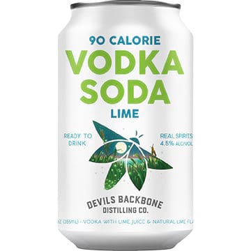 Devils Backbone Vodka Soda Lime
