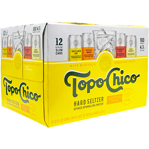 Topo Chico Hard Seltzer Variety Pack 12pk 12oz Can 4.7% ABV