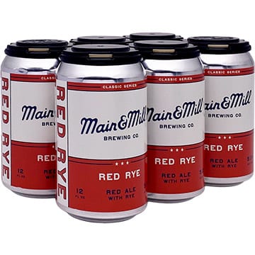 Main & Mill Red Rye