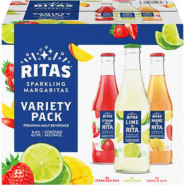 Bud Light Ritas Sparkling Margaritas Variety Pack