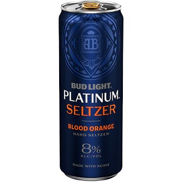 Bud Light Platinum Seltzer Blood Orange