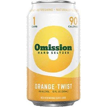 Omission Hard Seltzer Orange Twist
