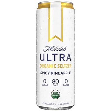 Michelob Ultra Organic Seltzer Spicy Pineapple