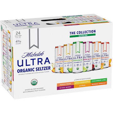 Michelob Ultra Organic Seltzer The Collection Variety Pack