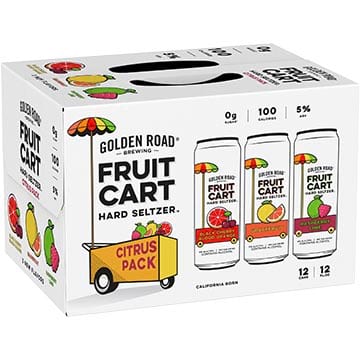 Golden Road Fruit Cart Hard Seltzer Citrus Pack