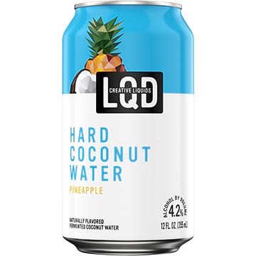 LQD Hard Coconut Water Pineapple