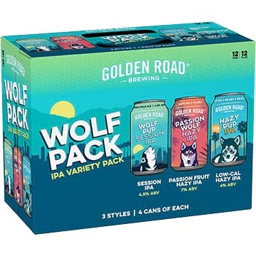 Golden Road Wolf Pack IPA Variety Pack