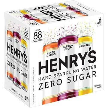 Henry's Hard Sparkling Water Tropical Variety Pack