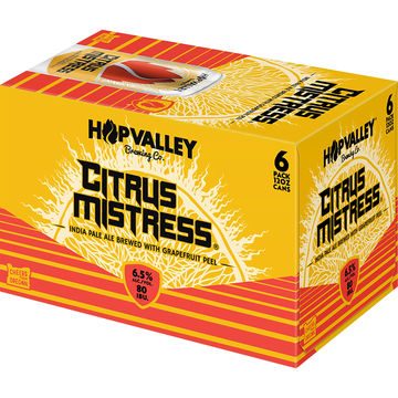 Hop Valley Citrus Mistress IPA
