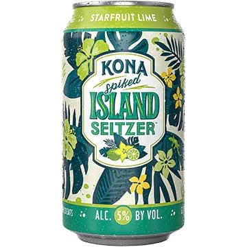Kona Spiked Island Seltzer Starfruit Lime
