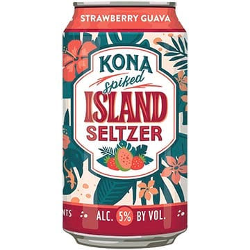 Kona Spiked Island Seltzer Strawberry Guava