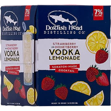 Dogfish Head Strawberry & Honeyberry Vodka Lemonade