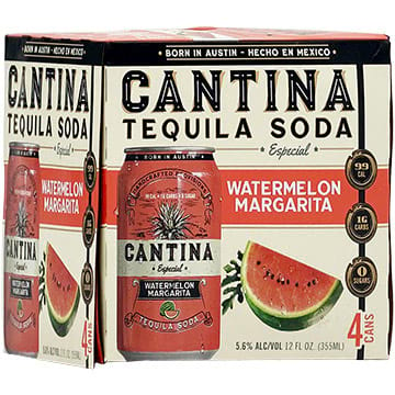 Cantina Especial Watermelon Margarita Tequila Soda