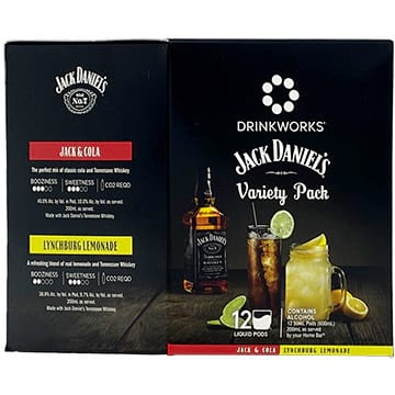 Drinkworks Jack Daniel's Variety Pack
